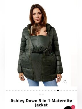 Modern Eternity Ashley Down 3 in 1 Maternity Puffer Jacket